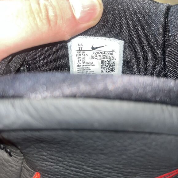 Cz0204-004 Size17 Nike Kyrie Infinity Bred main image 5